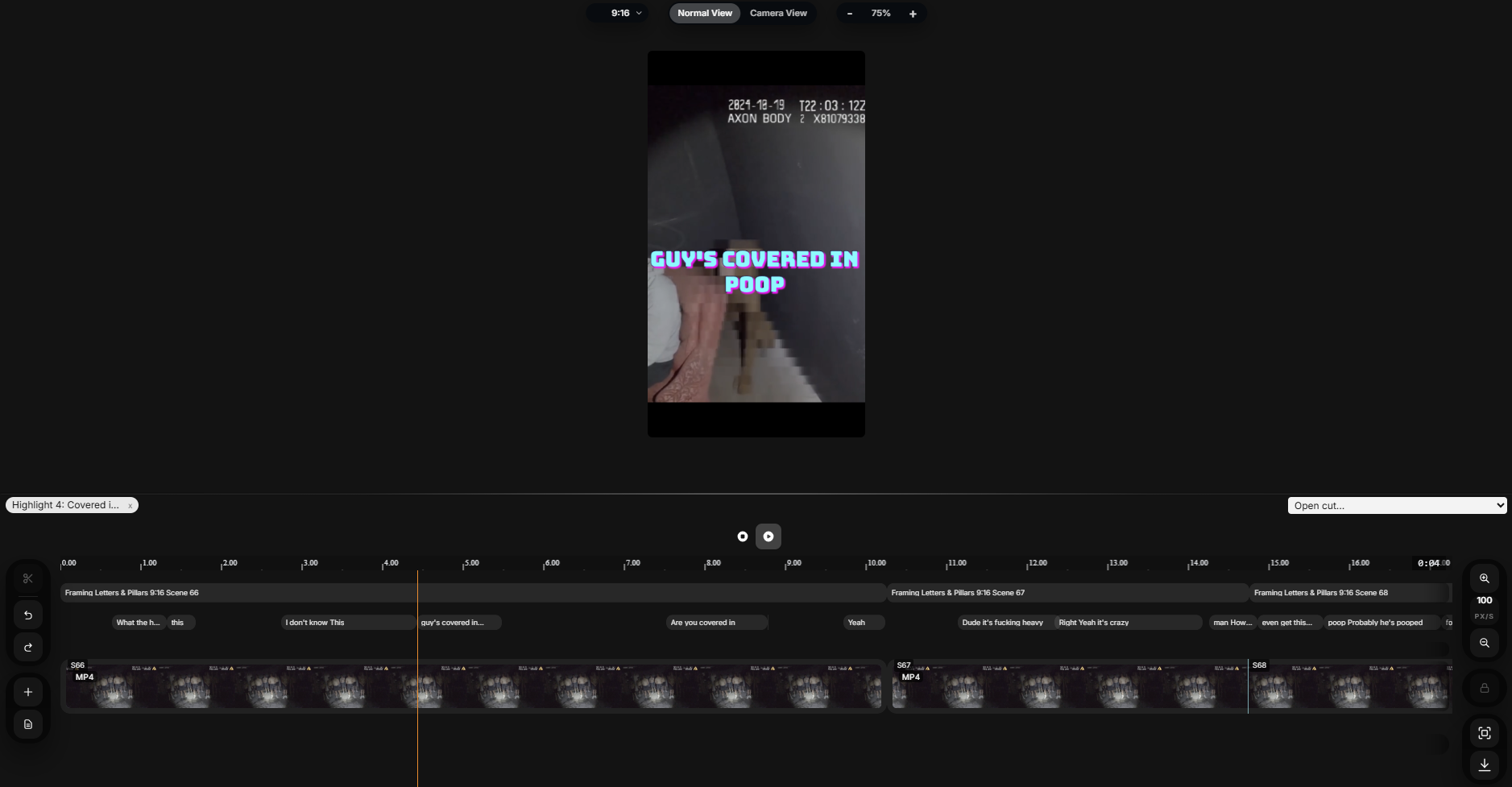 IMABIRD editor screenshot