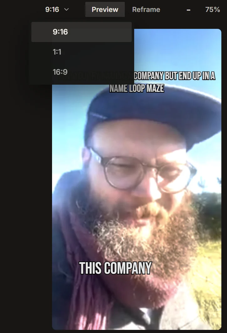 IMABIRD aspect ratio preview