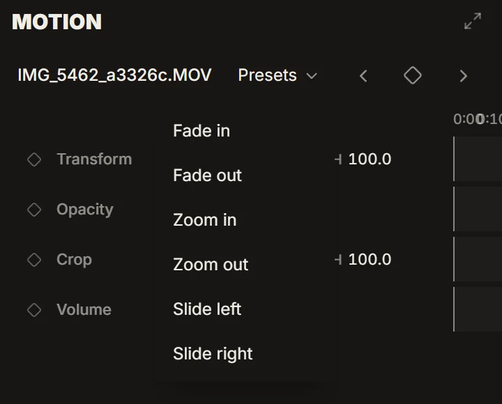 IMABIRD editor effects